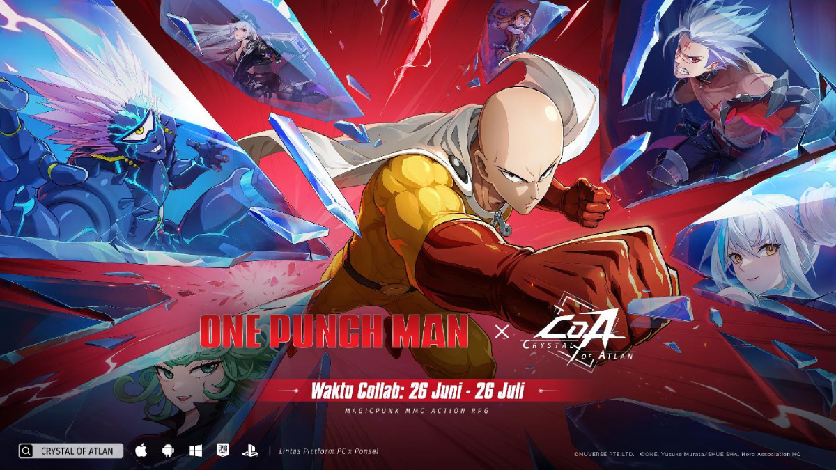 Crystal of atlan x One Punch Man