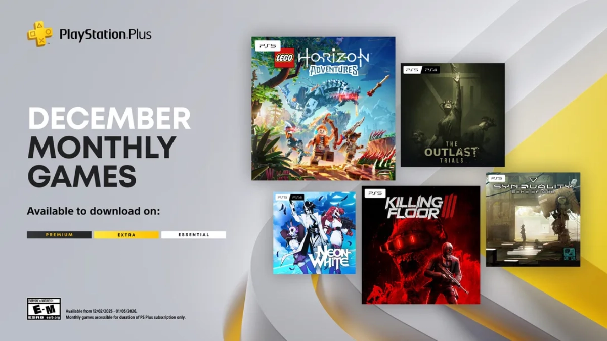 PSN December Monthly Games