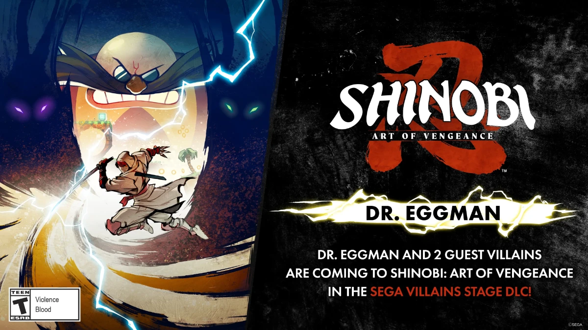 Shinobi DLC SEGA Villains
