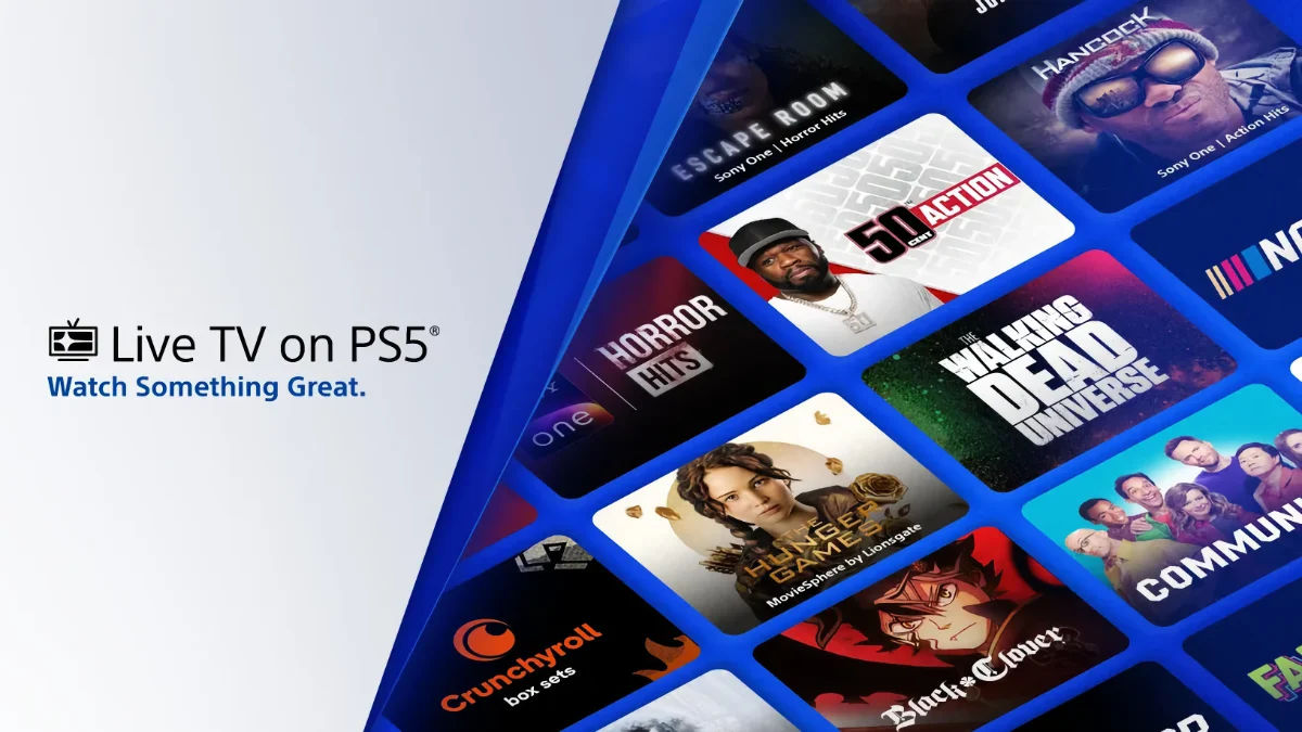 Live TV on PS5 US