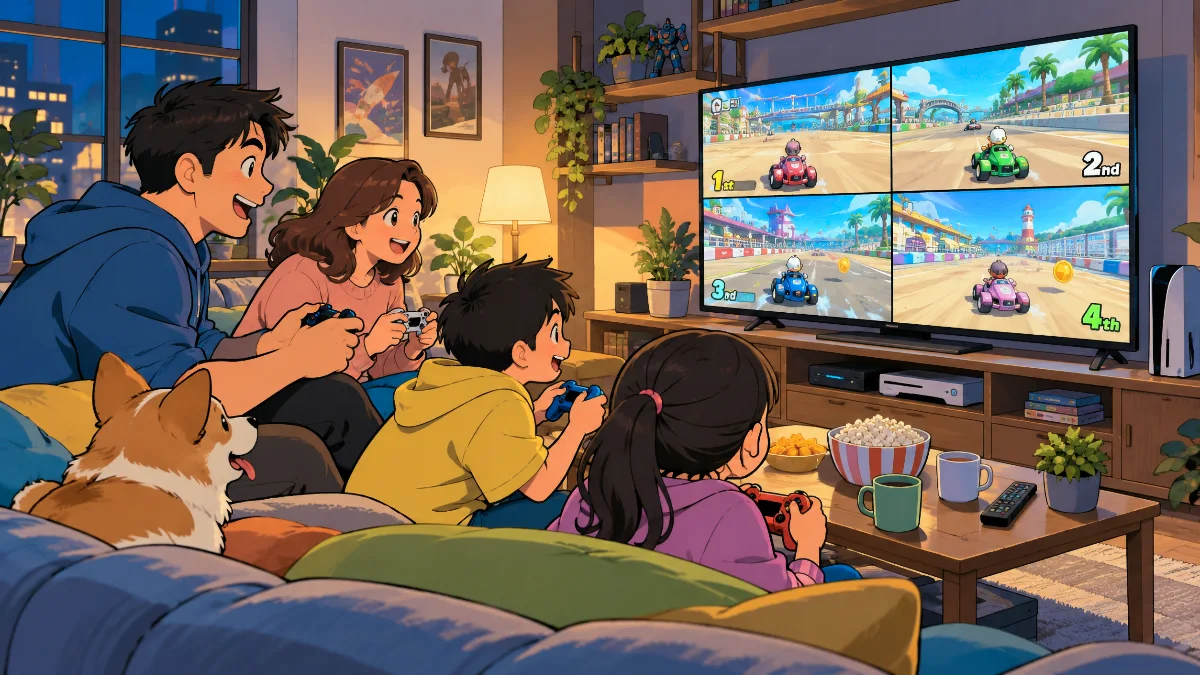 Tips pilih TV game untuk keluarga